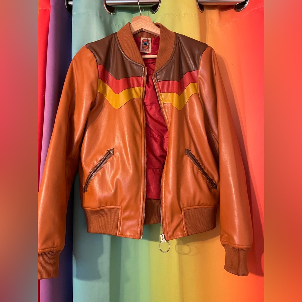 Classic Rock Couture Cosmic Cowboy Bomber Jacket M